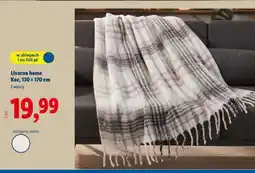 Lidl Livarno home Koc, 130 x 170 cm oferta