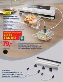 Lidl Silvercrest Kitchen Tools Zgrzewarka próżniowa, 125 W oferta