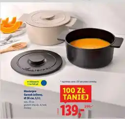 Lidl Masterpro Garnek żeliwny, Ø 26 cm, 5,5 L oferta