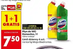 Biedronka Płyn do WC Domestos, 1l oferta