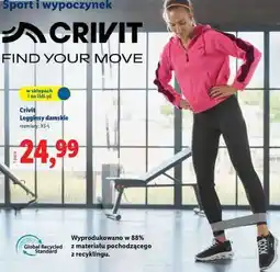 Lidl Crivit Legginsy damskie oferta