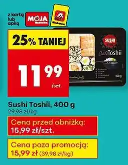 Biedronka Sushi Toshii 400 g oferta