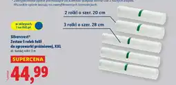 Lidl Silvercrest Zestaw 5 rolek folii do zgrzewarki próżniowej, XXL oferta