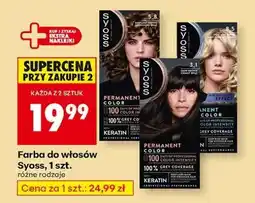 Biedronka Farba do włosów Syoss , 1 szt oferta