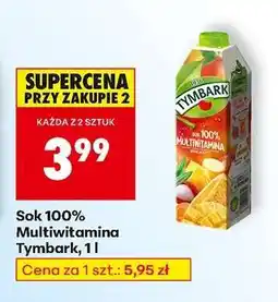Biedronka Sok 100% Multiwitamina Tymbark, 1 l oferta