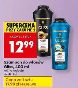 Biedronka Szampon do włosów Gliss , 400 ml oferta