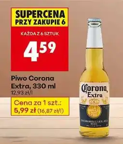 Biedronka Piwo Corona Extra , 330 ml oferta