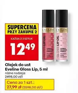 Biedronka Eveline Gloss Lip, 5 ml oferta
