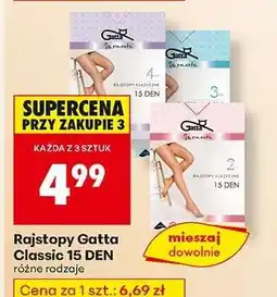 Biedronka Rajstopy Gatta Classic 15 DEN oferta