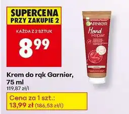 Biedronka Krem do rąk Garnier, 75 ml oferta