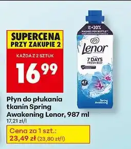 Biedronka Płyn do płukania tkanin Spring Awakening Lenor, 987 ml oferta