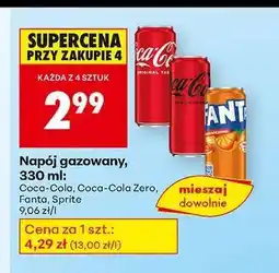 Biedronka Napój gazowany, 330 ml oferta