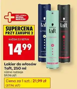 Biedronka Lakier do włosów Taft, 250 ml oferta