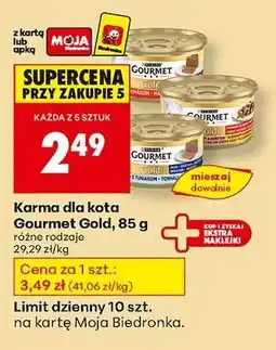 Biedronka GOURMET GOLD oferta