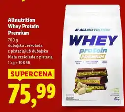 Lidl ALLNUTRITION WHEY protein PREMIUM oferta