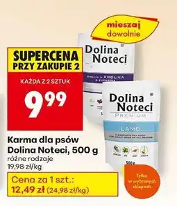 Biedronka Karma dla psów Dolina Noteci, 500 g oferta
