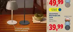 Lidl Mini lampka led 2.6w Livarno Home oferta