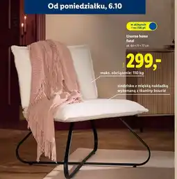 Lidl Fotel 64 x 71 72 cm Livarno Home oferta