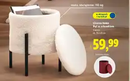 Lidl Puf ze schowkiem 35 x 41 cm Livarno Home oferta