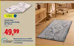 Lidl Dywan vintage 80 x 150 cm Livarno Home oferta