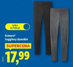 Lidl Legginsy damskie Esmara oferta