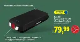 Lidl Powerbank 20000 mah z funkcją podświetlania Parkside oferta