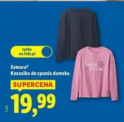 Lidl Koszulka do spania xs-l Esmara oferta