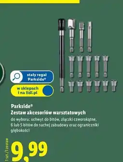 Lidl Zestaw akcesoriów warsztatowych Parkside oferta