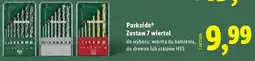 Lidl Wiertła stalowe hss Parkside oferta