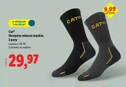 Lidl Skarpetki robocze 39-46 Cat oferta
