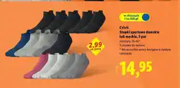 Lidl Stopki męskie 41-46 Crivit oferta