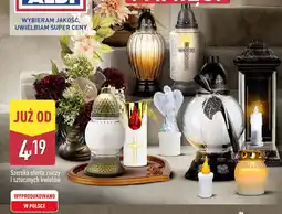 ALDI Znicze i sztuczne kwiaty oferta