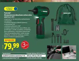 Lidl Dmuchawa uniwersalna 3w1 12v Parkside oferta