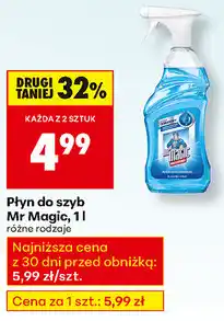 Biedronka Płyn do szyb Mr Magic oferta