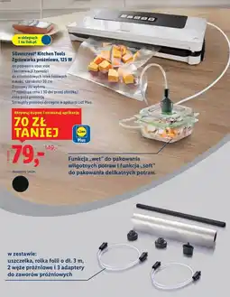 Lidl Zgrzewarka do pakowania próżniowego 125 w Silvercrest oferta