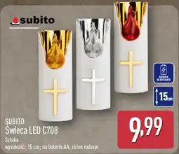 ALDI SUBITO Świeca LED C708 oferta
