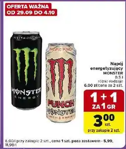 Carrefour Express Napój energetyczny Monster Energy Pacific Punch oferta