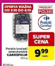 Carrefour Express Borówki amerykańskie Carrefour Targ Świeżości oferta