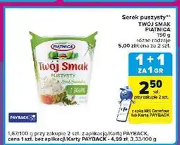 Carrefour Express Serek puszysty z ziołami Piątnica Twój Smak oferta
