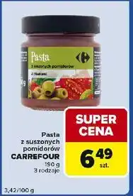Carrefour Express Pasta z suszonymi pomidorami i oliwkami Carrefour oferta