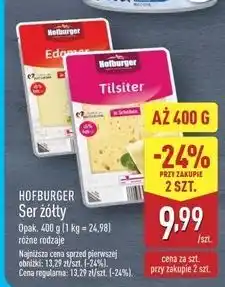 ALDI Ser tilsiter Hofburger oferta