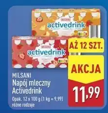 ALDI Napój wieloowocowy Milsani oferta