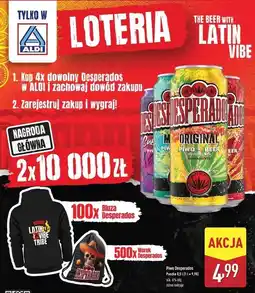 ALDI Piwo Desperados Cuba Libre oferta