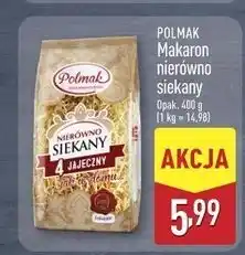 ALDI Makaron 4 jajeczny nierówno siekany Polmak oferta