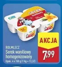 ALDI Serek waniliowy Rolmlecz oferta