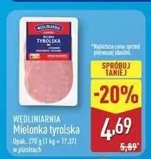 ALDI Mielonka tyrolska Wędliniarnia Classic oferta