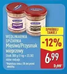 ALDI Przysmak z szynką Wędliniarnia Spiżarnia oferta