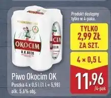 ALDI Piwo Okocim O.k. Beer oferta