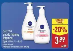 ALDI Żel do higieny intymnej żółty Satessa oferta
