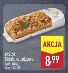 ALDI Ciasto drożdżowe z masłem i rodzynkami Brześć oferta
